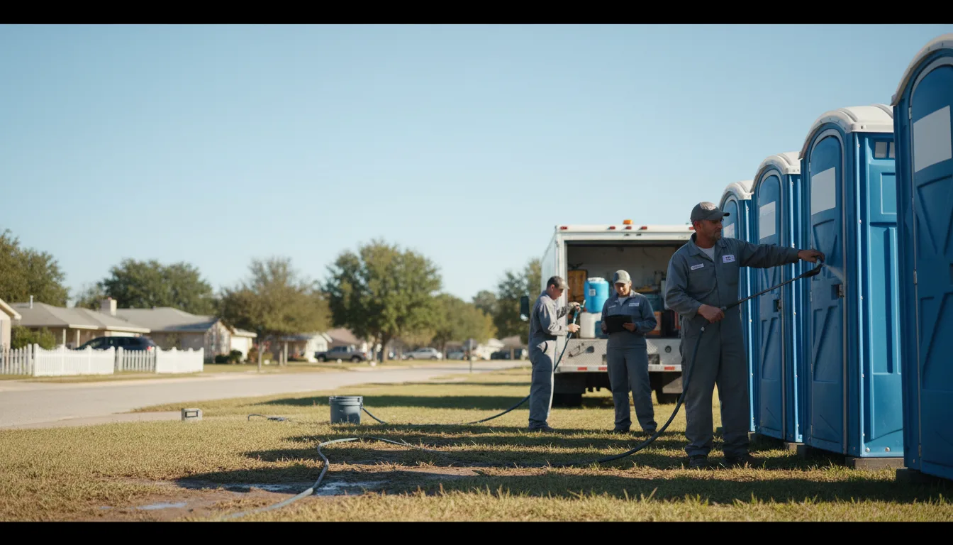 Long-Term Portable Toilet Rental in Jesup, GA near me